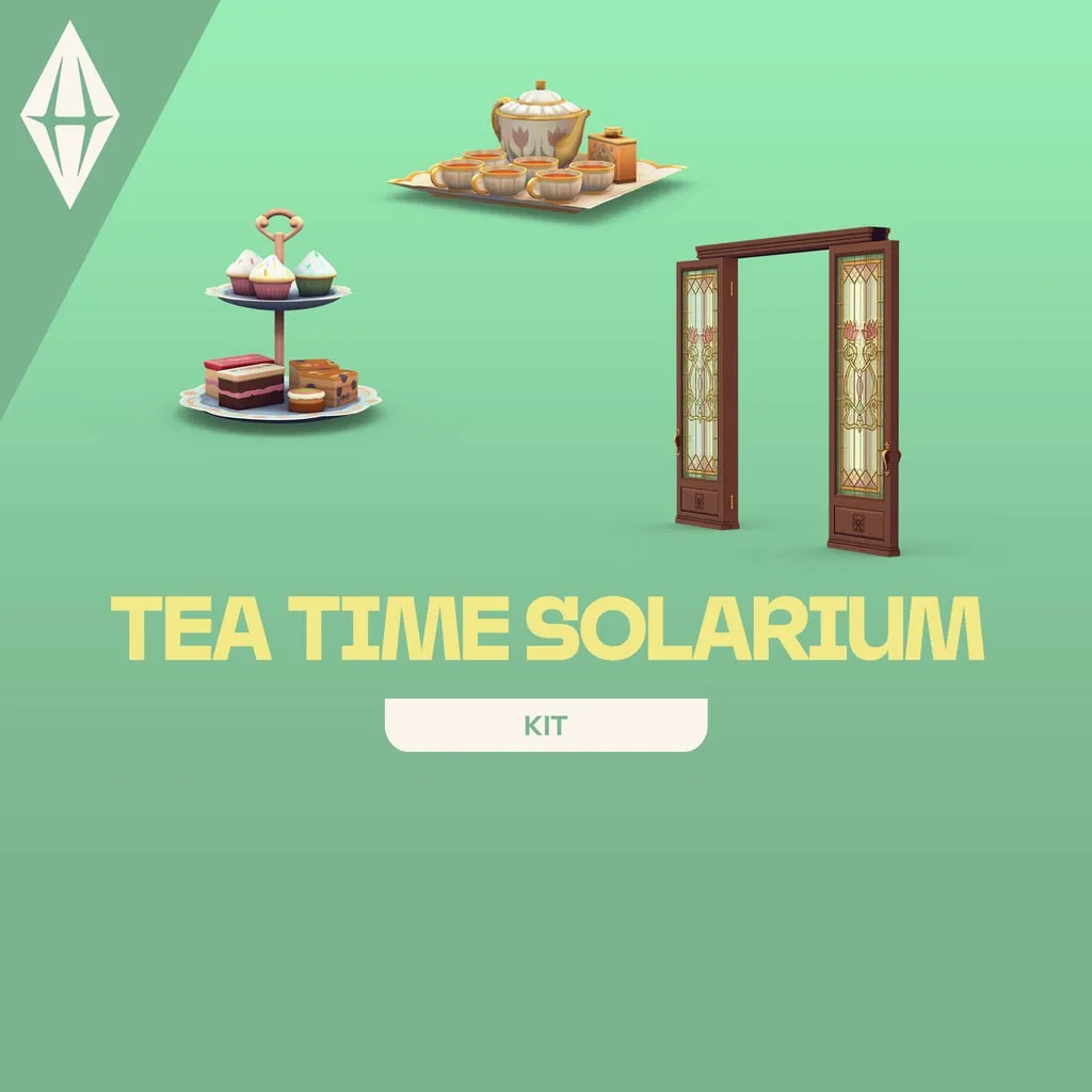 The Sims 4 Tea Time Solarium Kit [PS4] cover