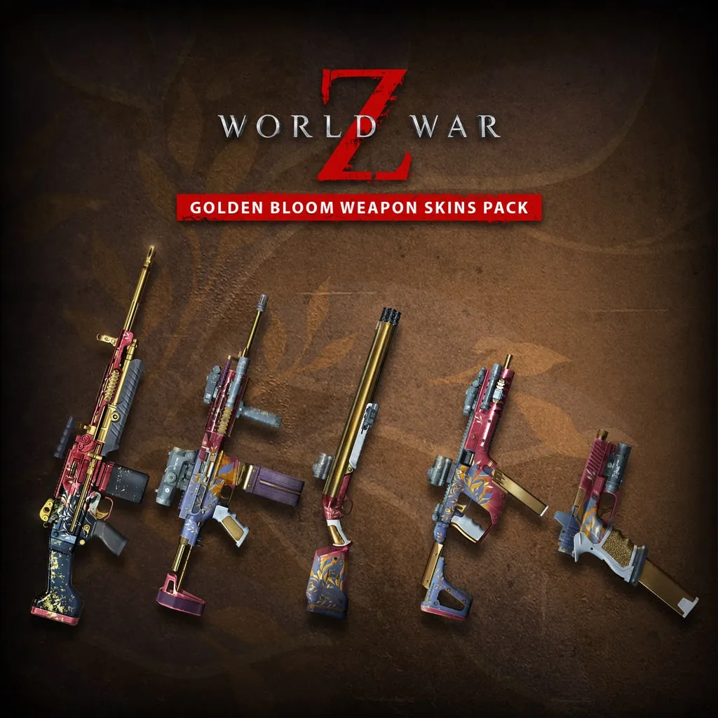 World War Z - Golden Bloom Weapon Skins Pack [PS4] cover