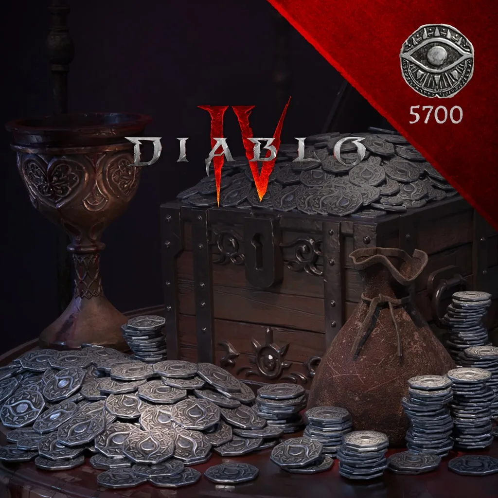 Diablo IV - 5700 Platinum: 5000 + 700 Platinum Bonus cover