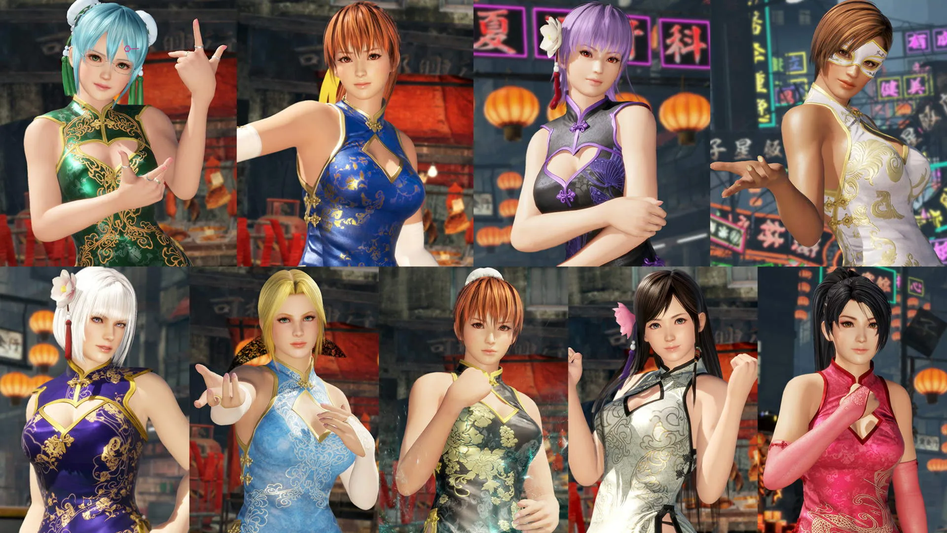 [Revival] DOA6 Alluring Mandarin Dress Set [PS4] - изображение 3
