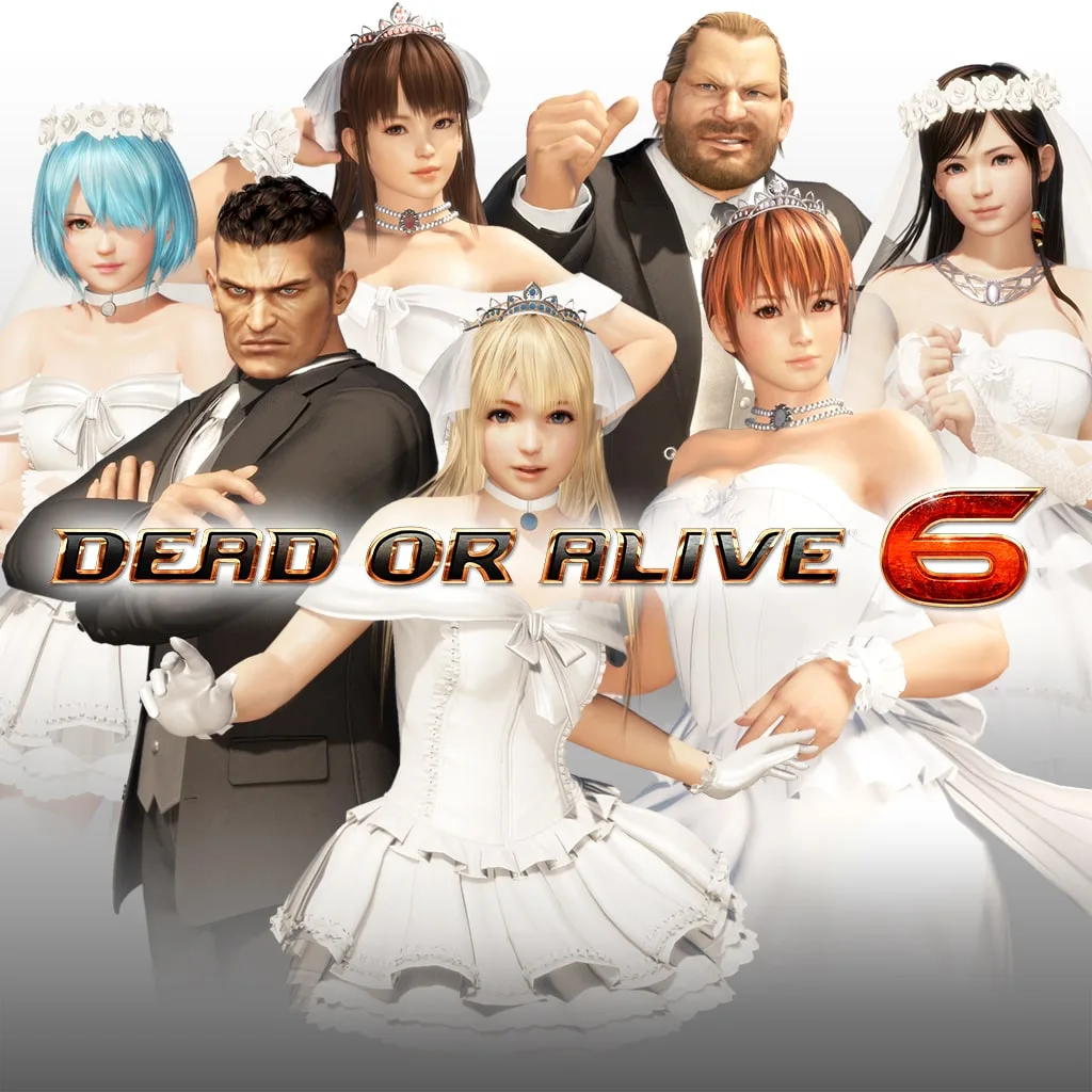 DOA6 Happy Wedding Costume Vol.1 Set [PS4] - изображение 1