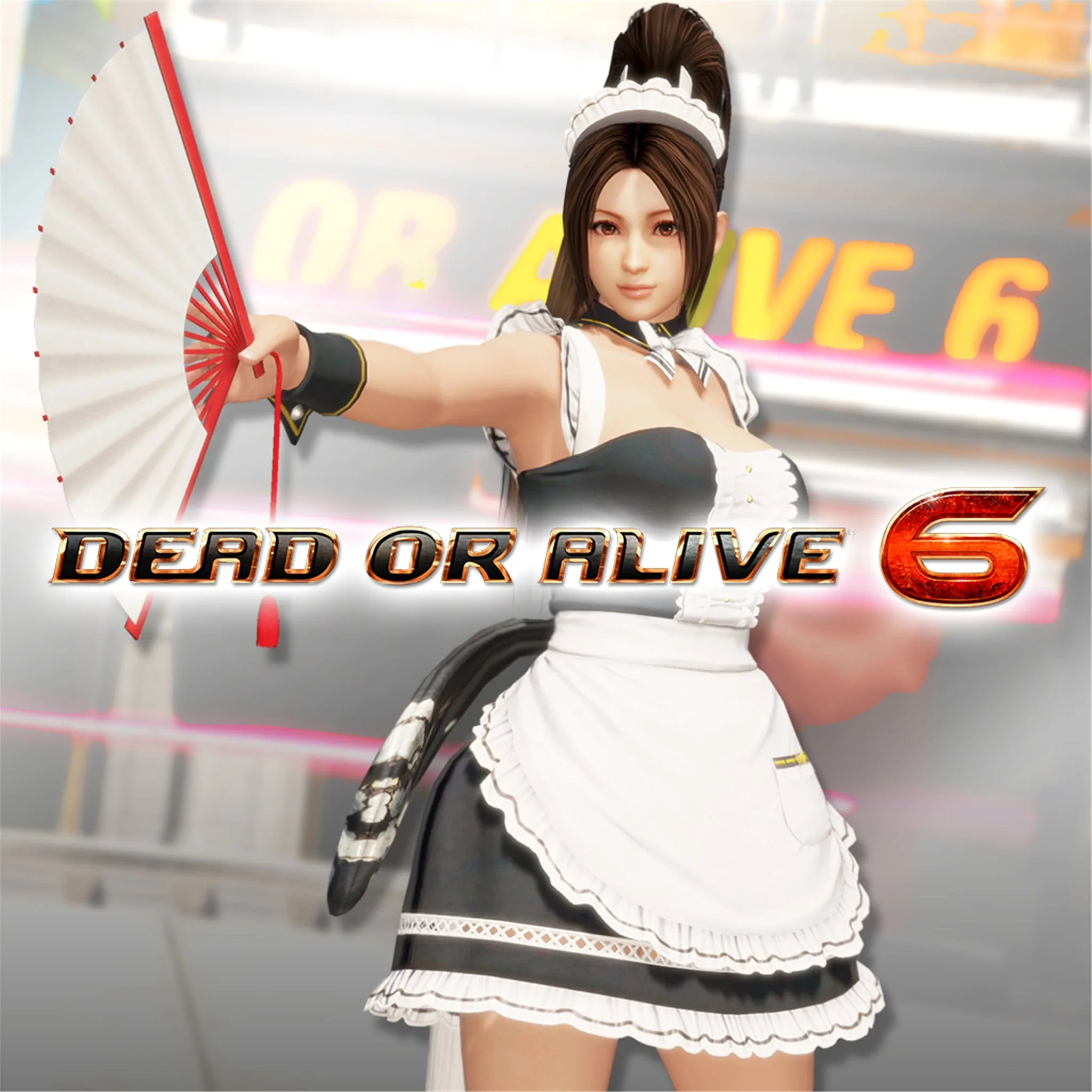 DOA6 Maid Costume - Mai Shiranui [PS4] cover