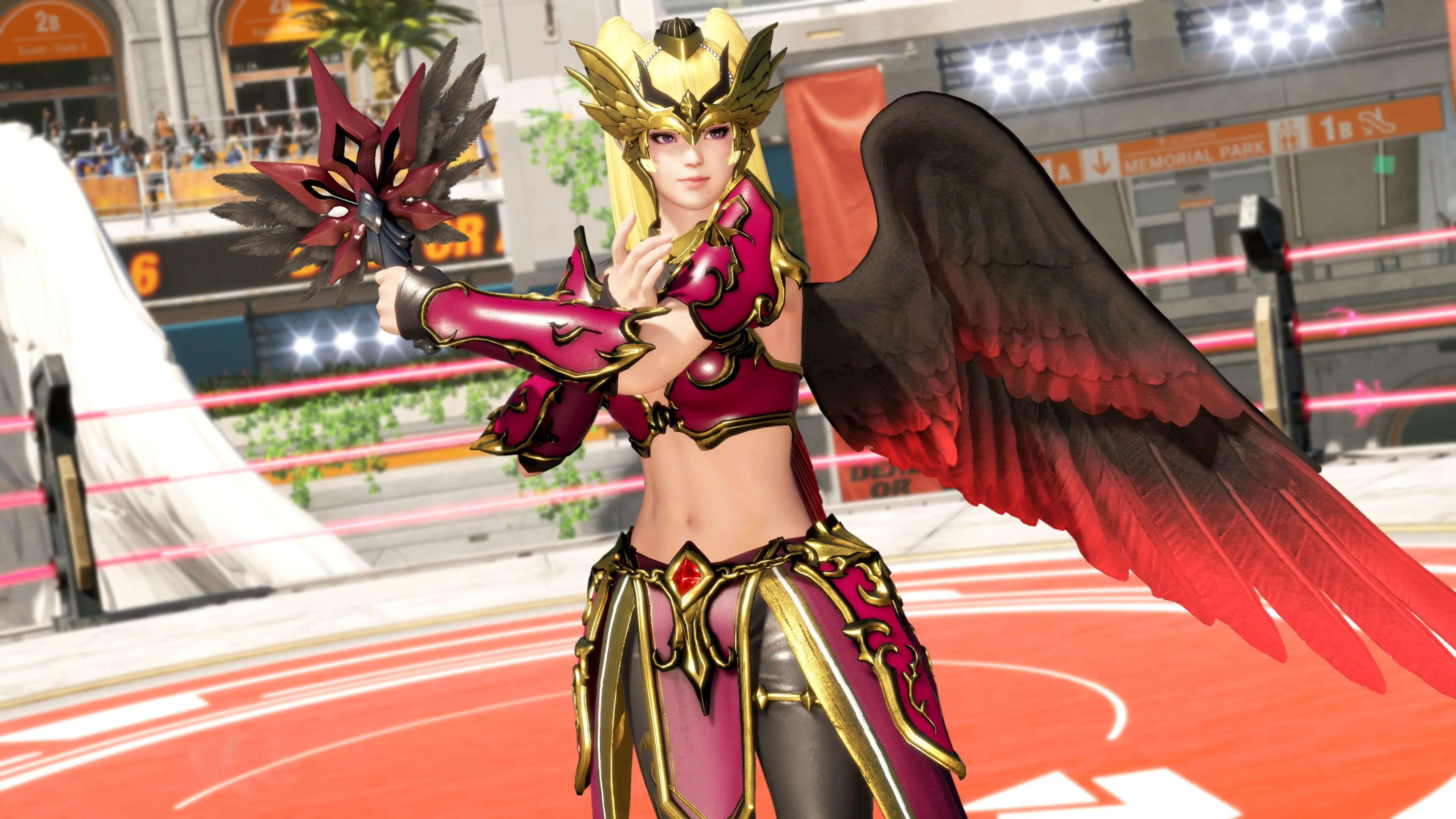 DOA6LR Nyotengu Enigmatic Tengu Princess: Ruby Plate [PS5] - изображение 3
