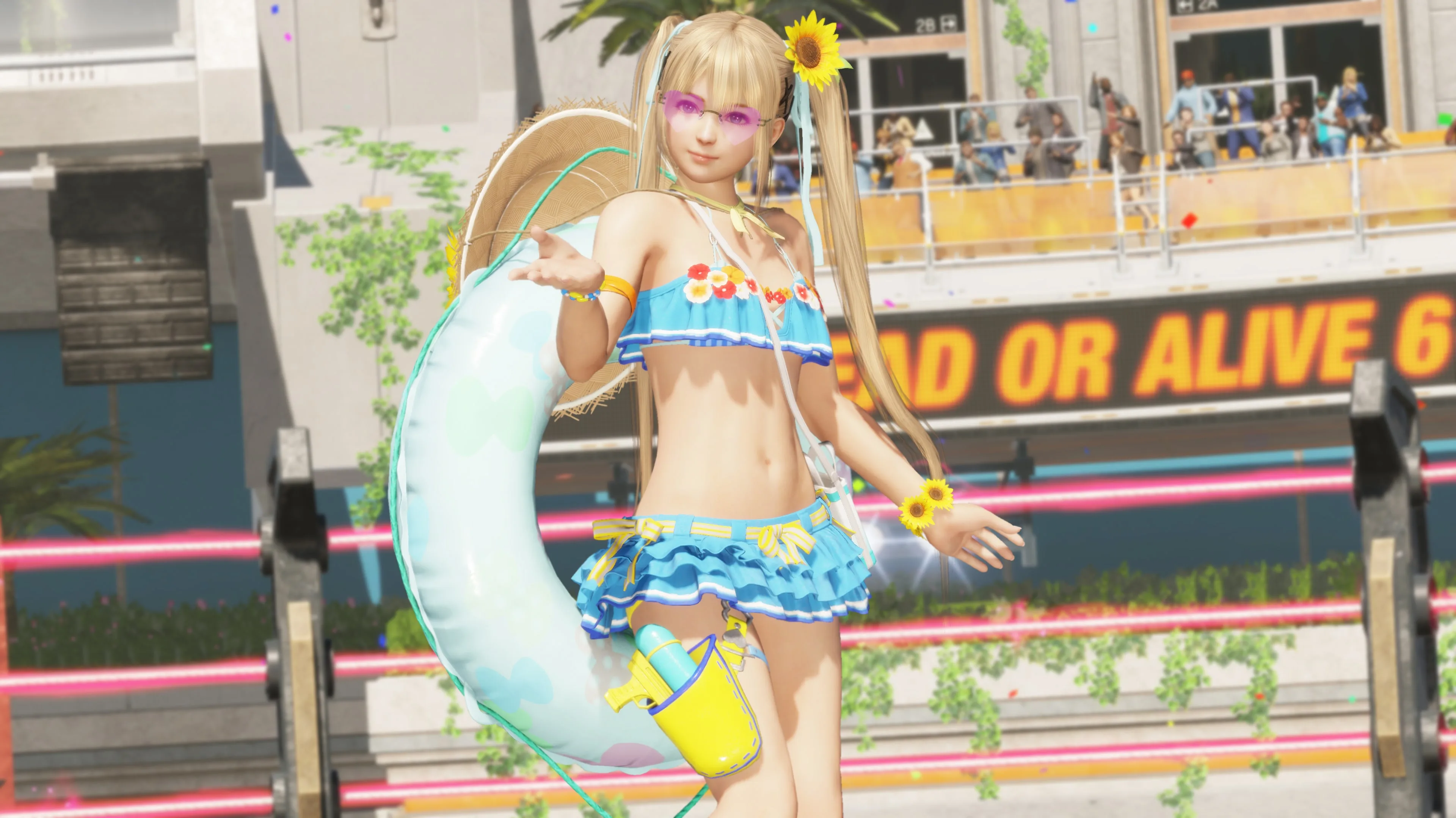 DOA6LR Marie Rose Wicked Lil' Sunflower: Blue Hawaii Soda [PS5] - изображение 3
