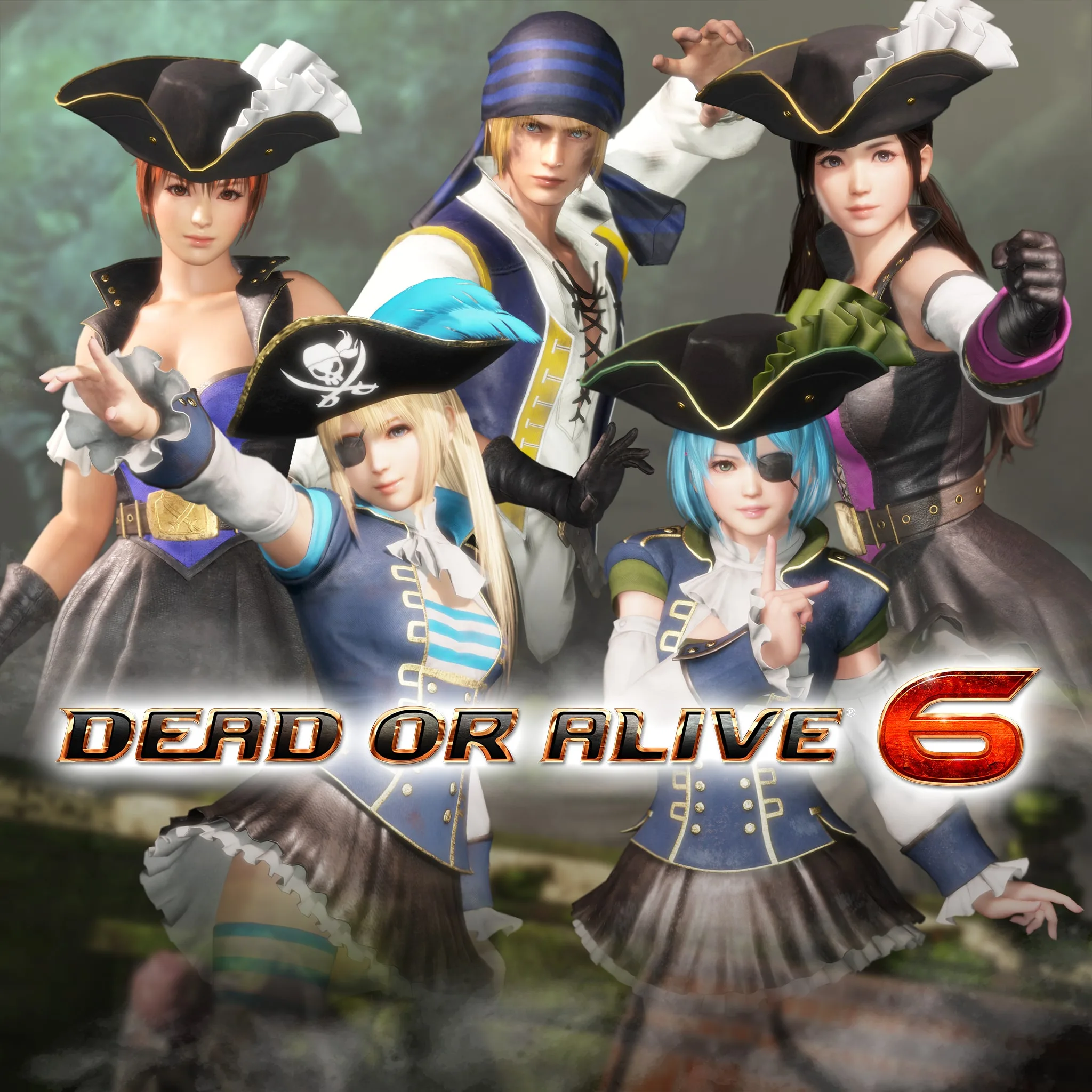 DOA6 Pirates of the 7 Seas Costumes Vol. 2 Set [PS4] - изображение 1