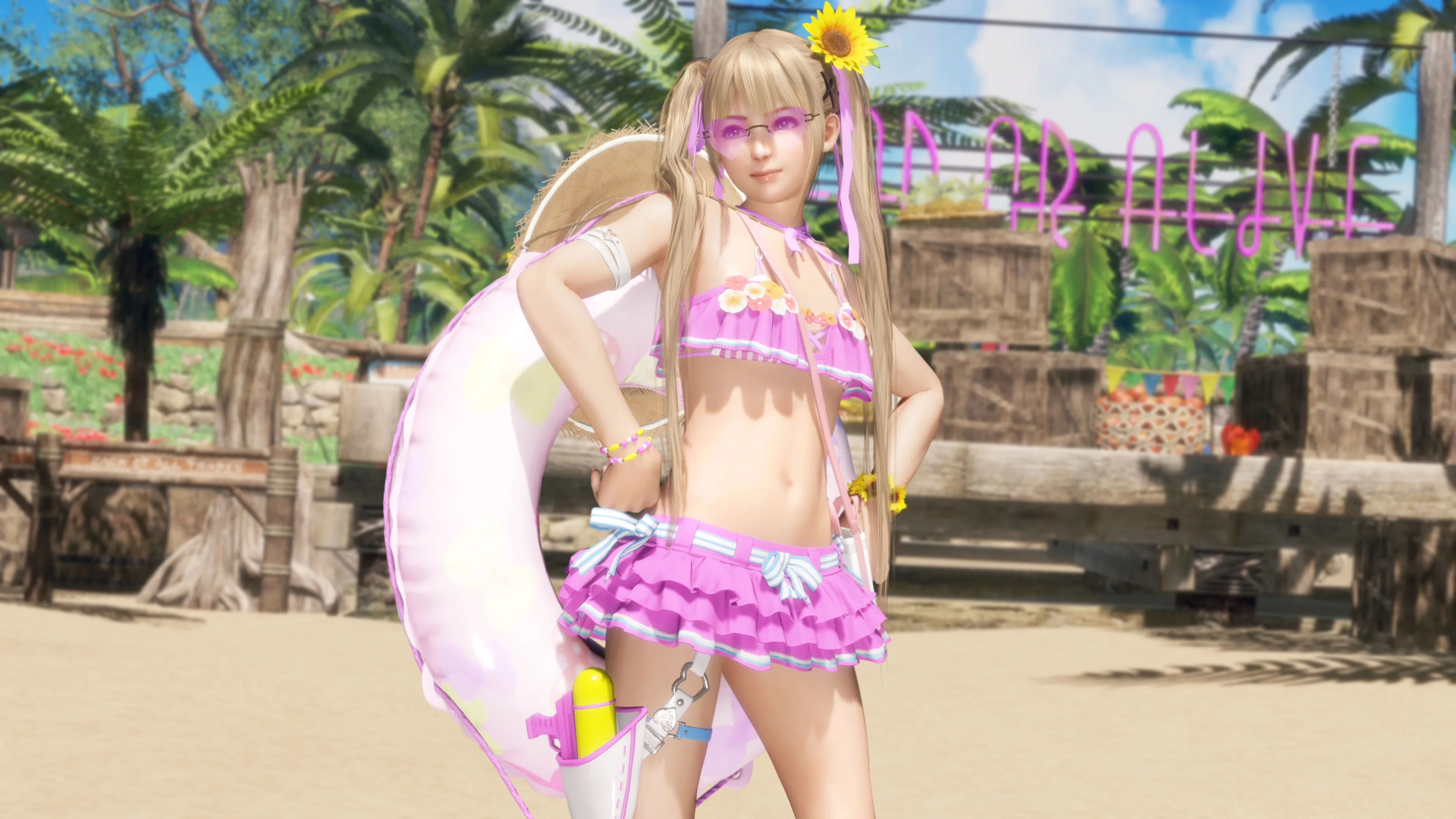 DOA6LR Marie Rose Wicked Lil' Sunflower: Strawberry Milk [PS5] - изображение 3