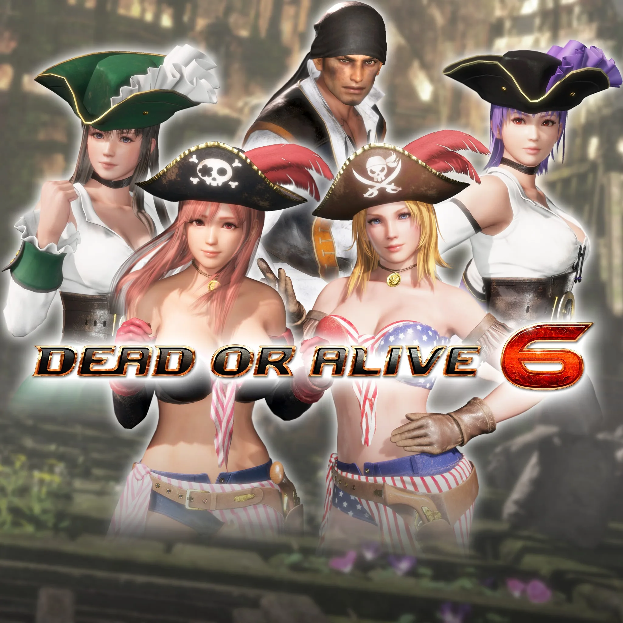 DOA6 Pirates of the 7 Seas Costumes Vol. 1 Set [PS4] - изображение 1