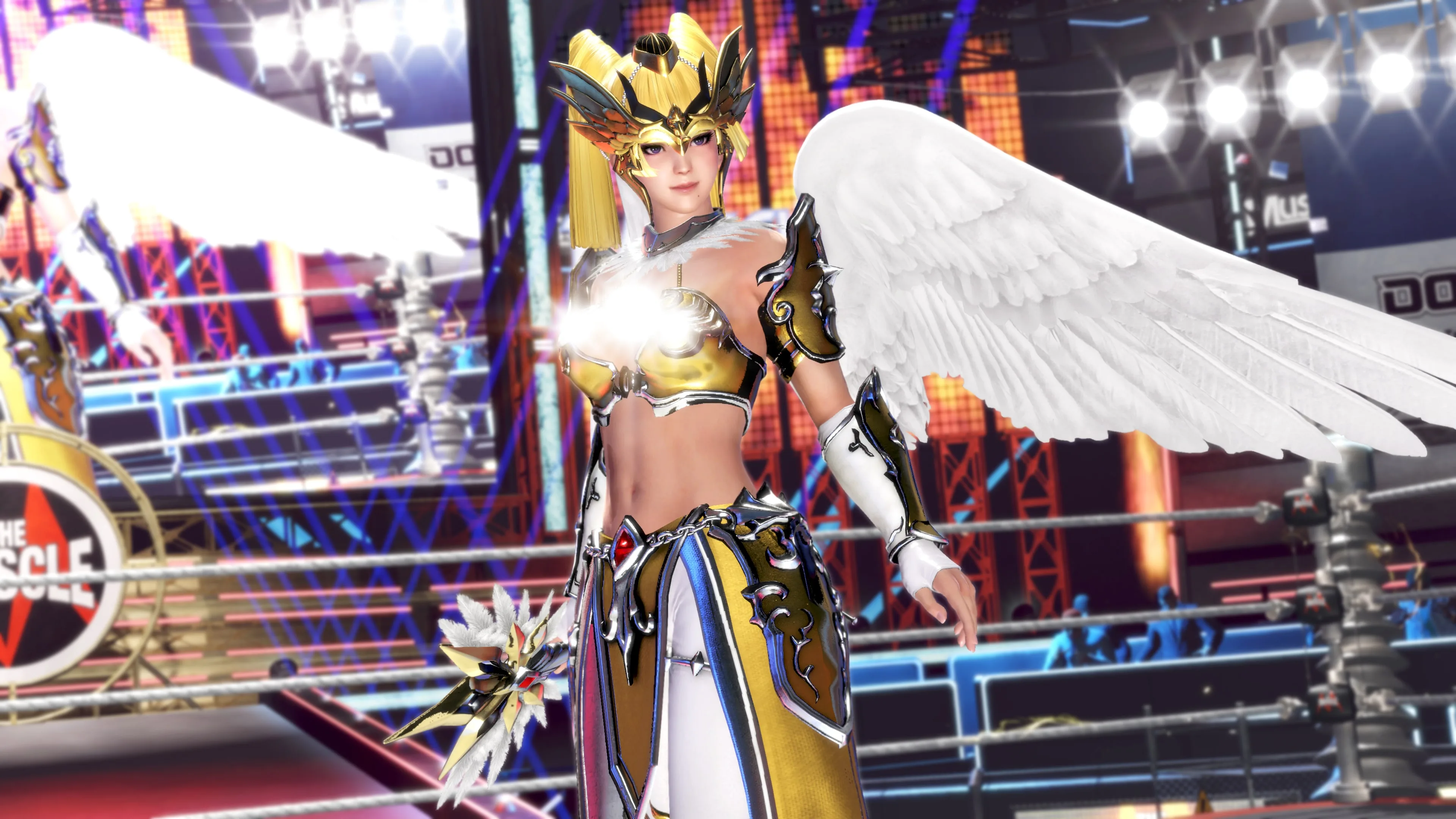 DOA6LR Nyotengu Enigmatic Tengu Princess: Golden Plate [PS5] - изображение 3