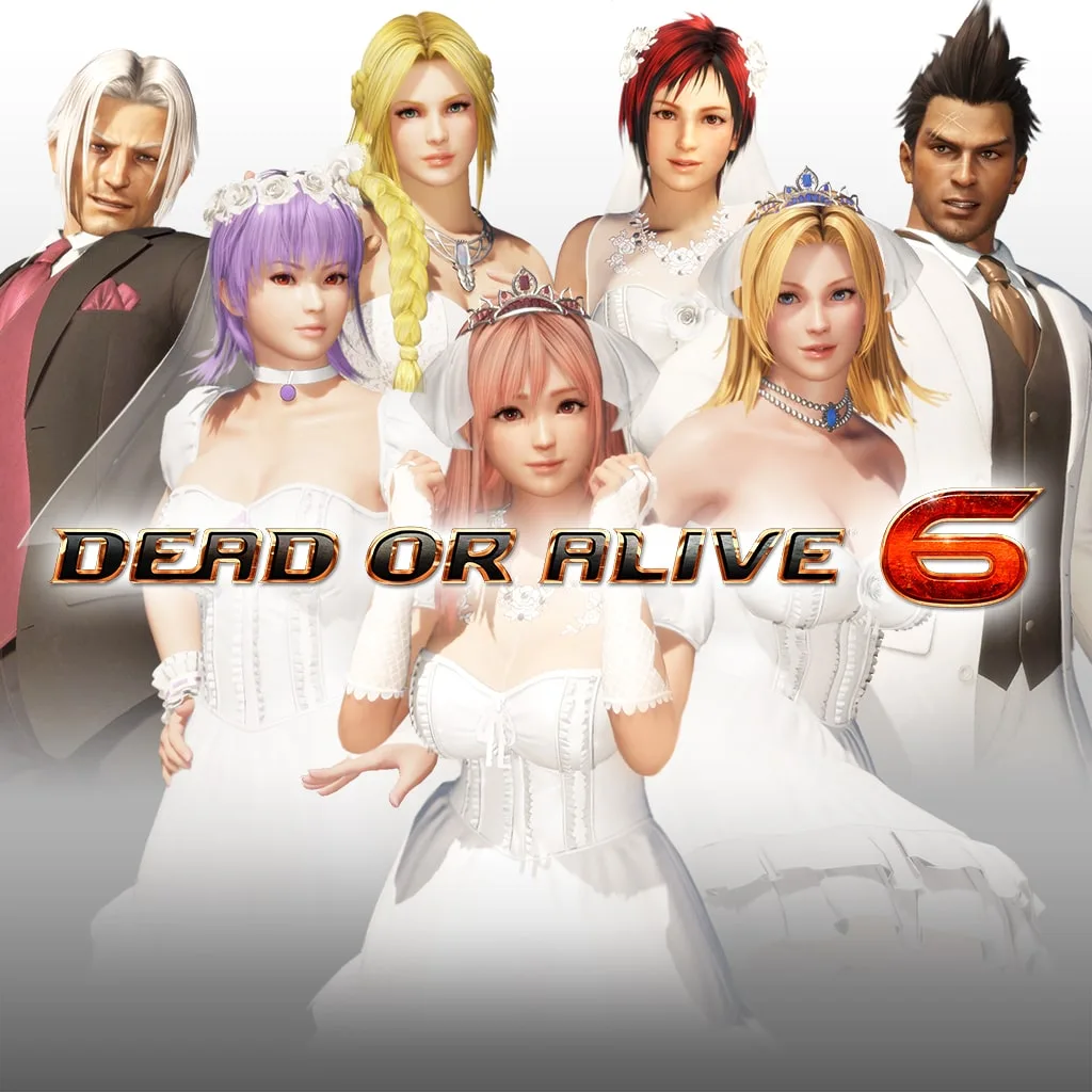DOA6 Happy Wedding Costume Vol.2 Set [PS4] - изображение 1