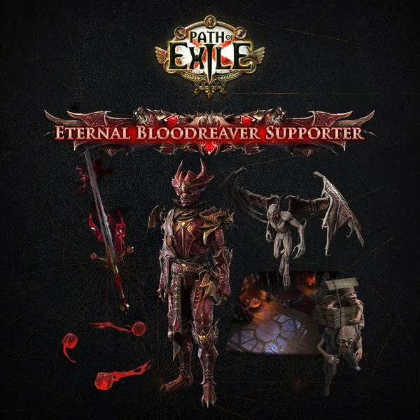 Path of Exile: Eternal Bloodreaver Supporter Pack