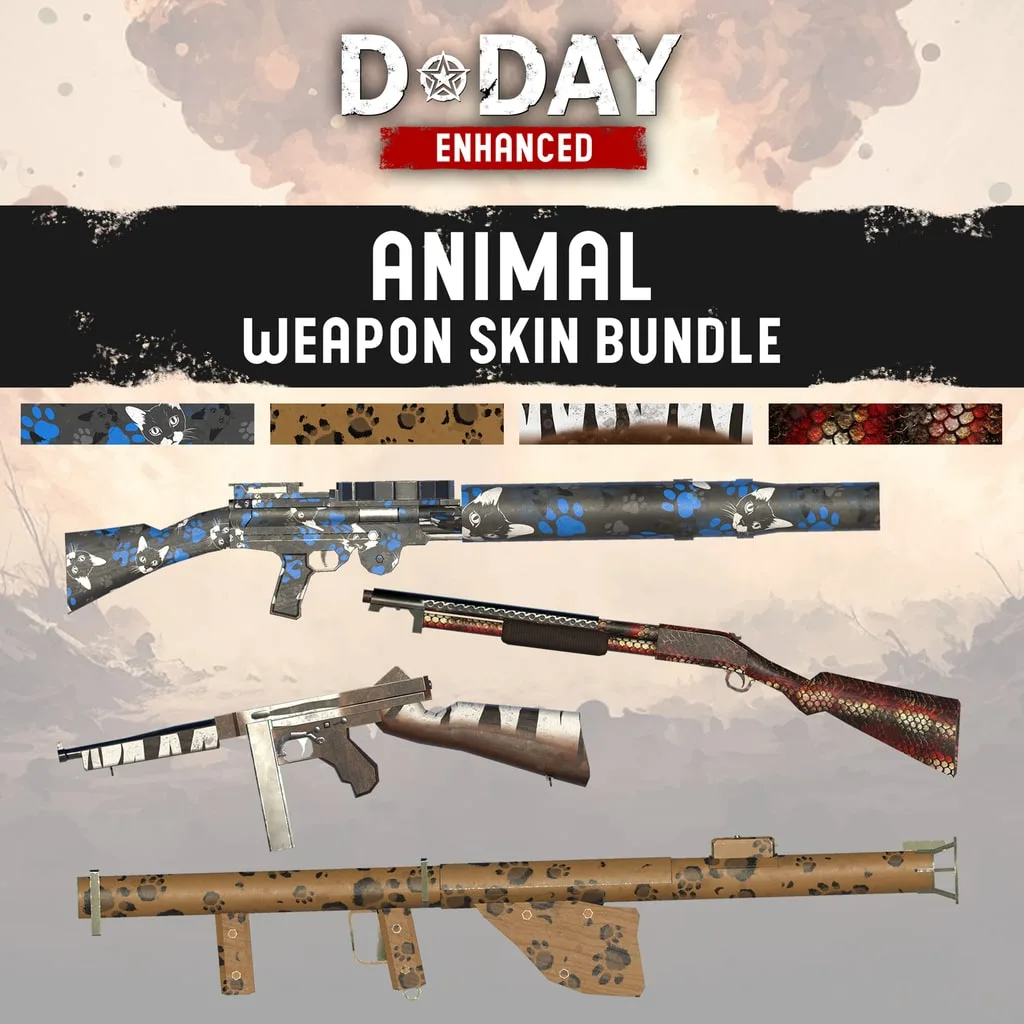 D-Day Enhanced - Animal Weapon Skin Bundle [PS5] cover