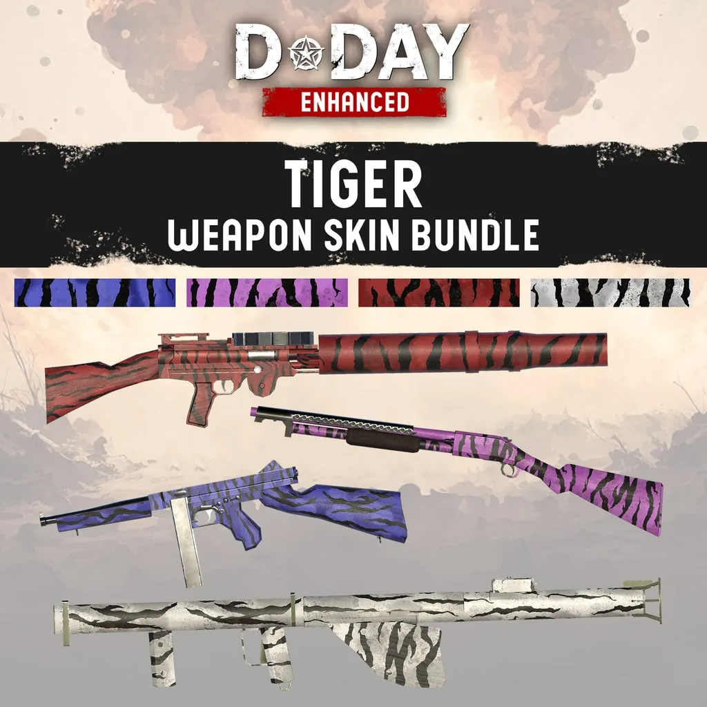 D-Day Enhanced - Tiger Weapon Skin Bundle [PS5] - изображение 1