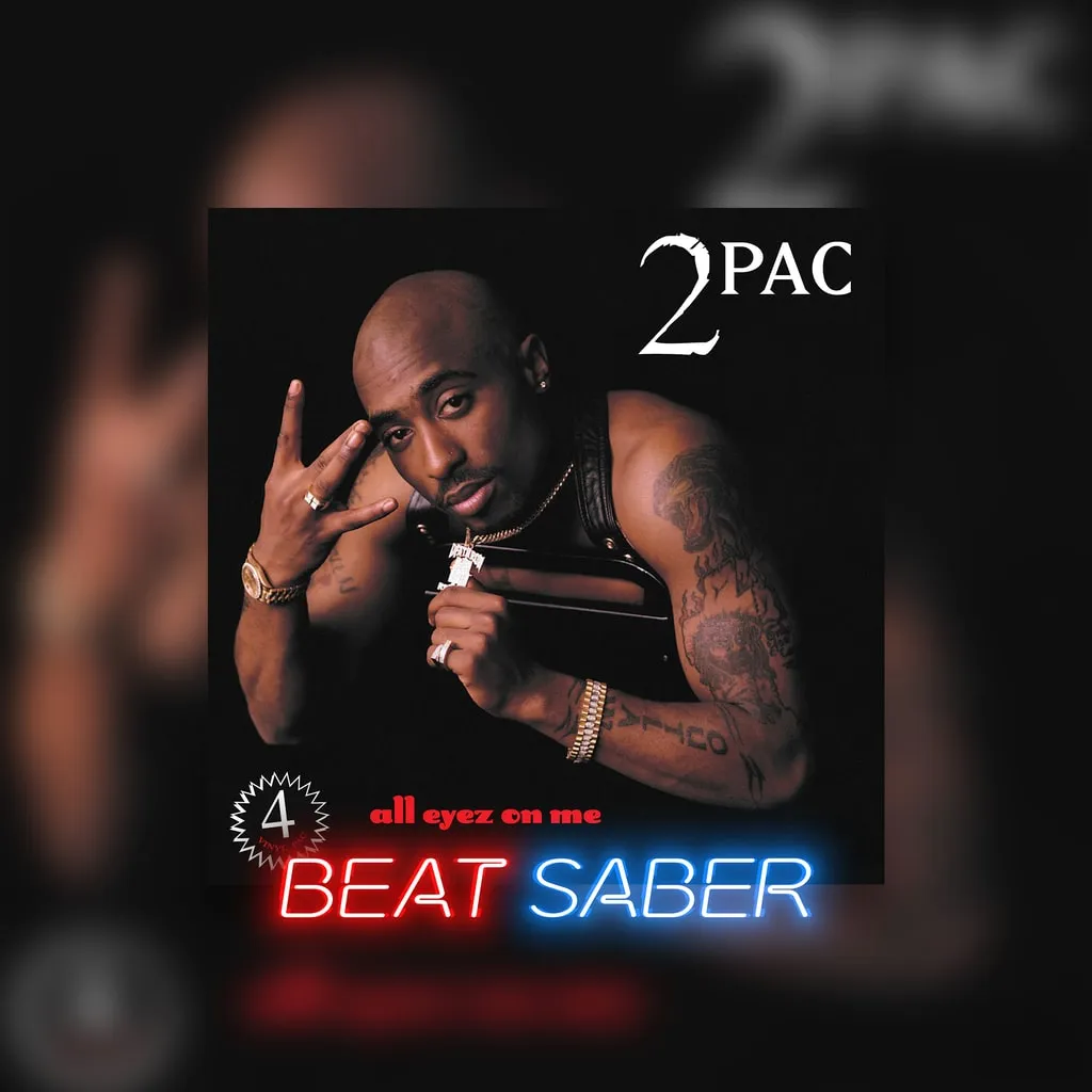 Beat Saber: 2Pac - 'All Eyez On Me (feat. Big Syke)' [PS4,&nbsp;PS5] - изображение 1