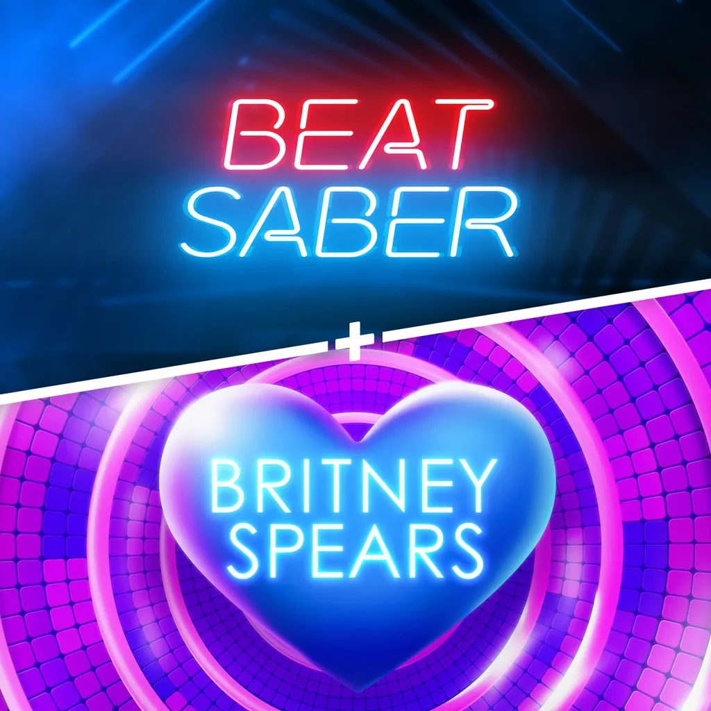 Beat Saber + Britney Spears Music Pack [PS4,&nbsp;PS5] cover