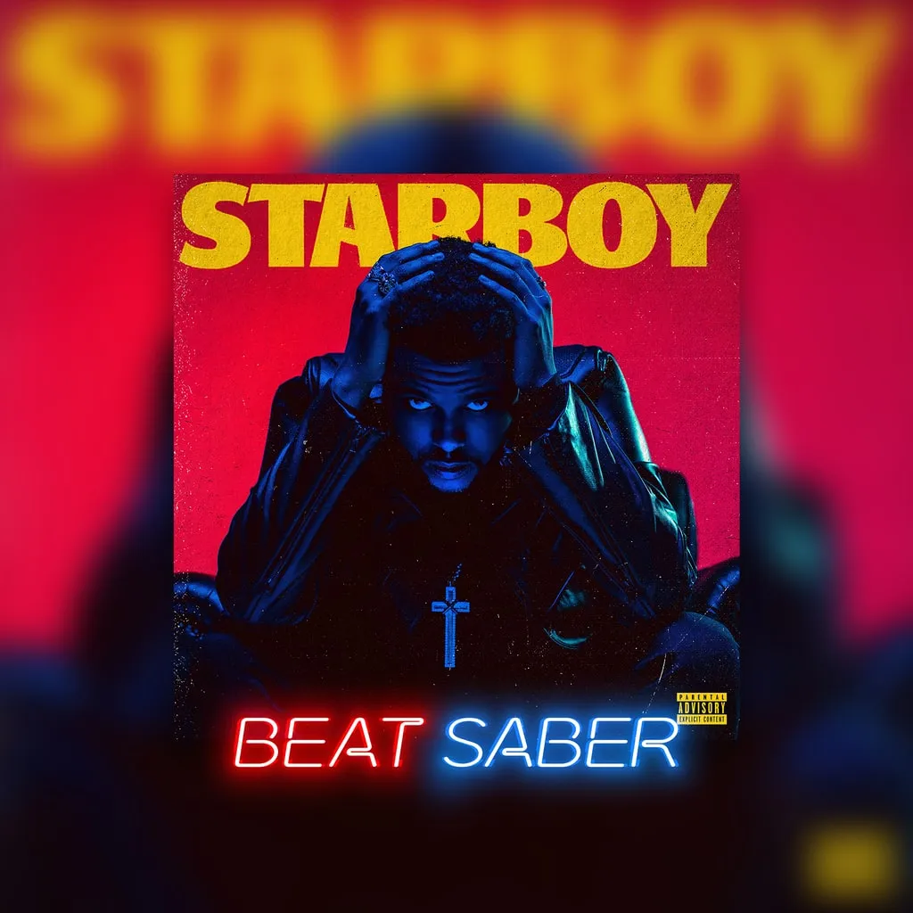 Beat Saber: The Weeknd - 'Starboy (Feat. Daft Punk)' [PS4, PS5] - изображение 1