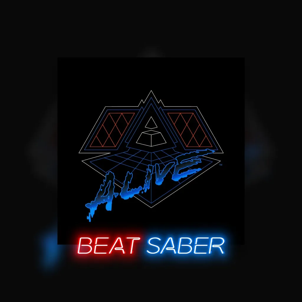 Beat Saber: Daft Punk - 'Around The World / Harder Better Faster Stronger' [PS4, PS5] cover