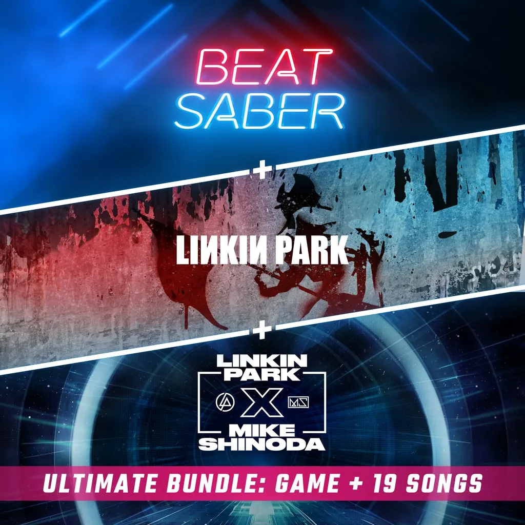 Beat Saber + Linkin Park x Mike Shinoda Ultimate Bundle [PS4,&nbsp;PS5] cover