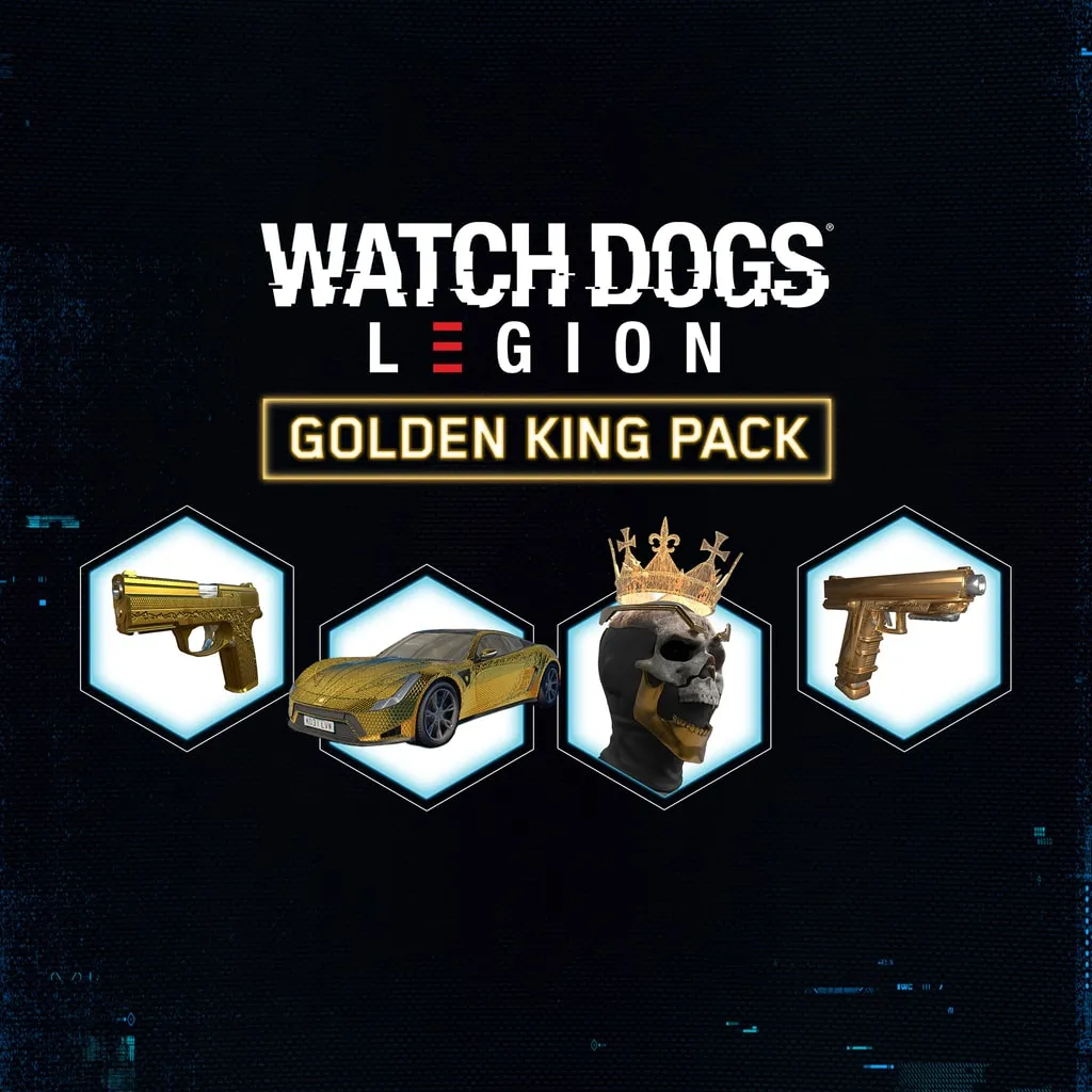 Watch Dogs: Legion - Golden King Pack [PS4, PS5] cover