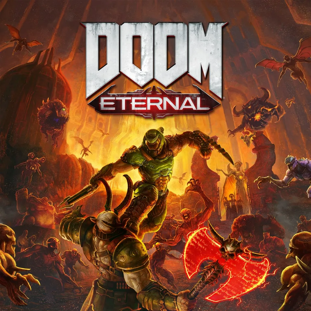 DOOM Eternal Standard Edition [PS4,&nbsp;PS5] cover