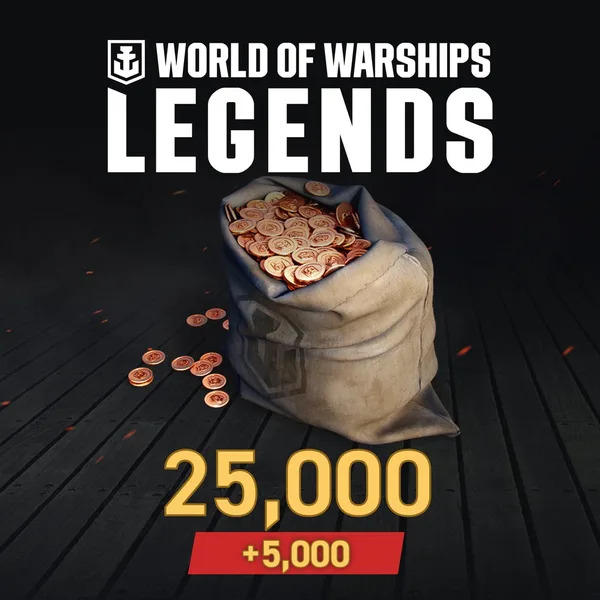 World of Warships: Legends - PS4 30,000 Doubloons