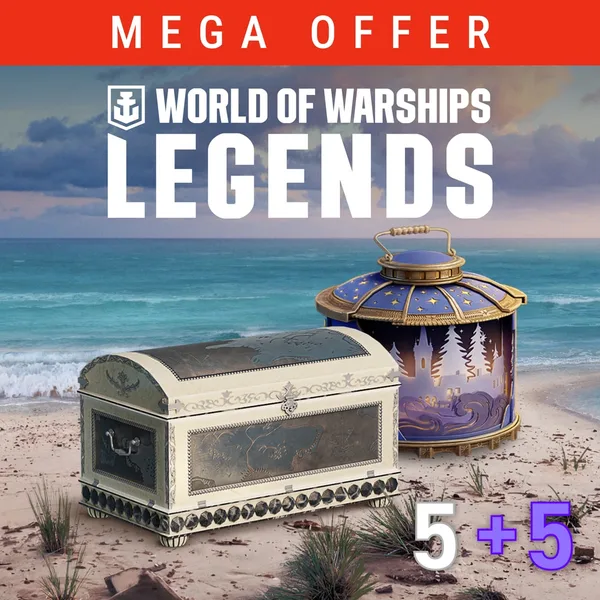 World of Warships: Legends – PS4 Uncharted Treasures