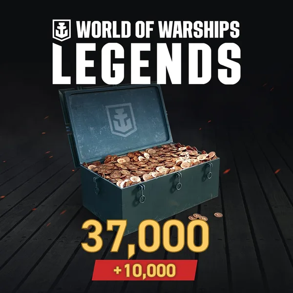 World of Warships: Legends - PS4 47,000 Doubloons