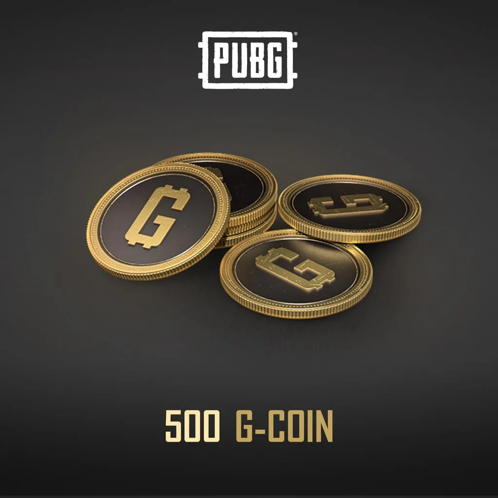 PUBG - 500 G-Coin cover