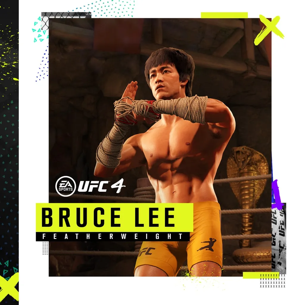 UFC 4 - Bruce Lee Featherweight [PS4] cover