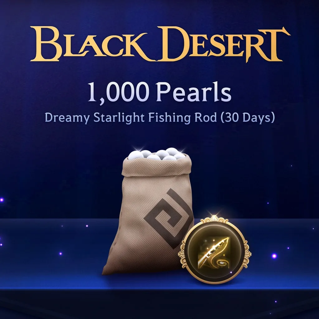 Black Desert - [Dreamy Starlight Fishing Rod] 1,000 Special Pearl Box: Sept 2026 cover