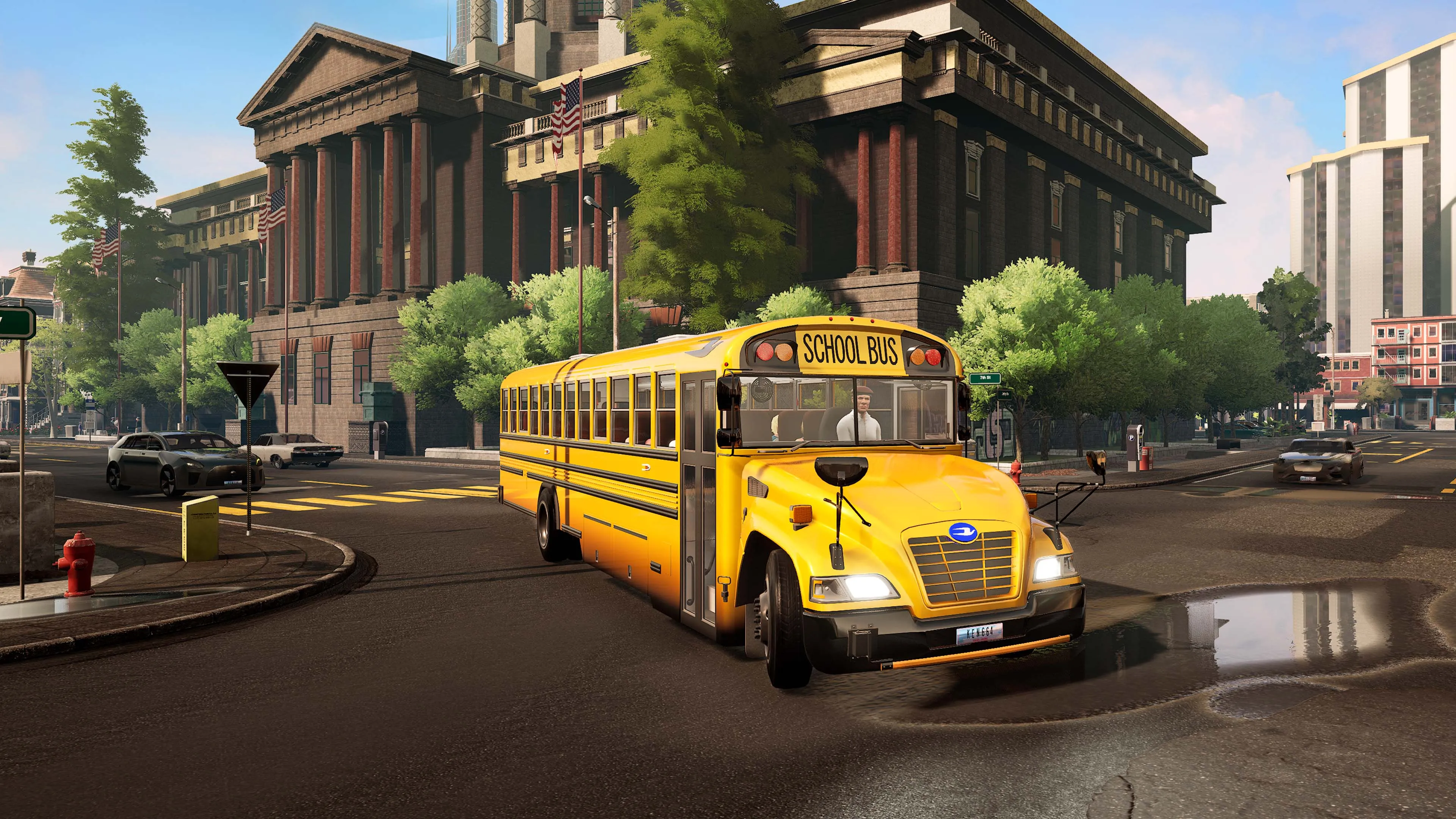 Bus Simulator 21 Next Stop - Official School Bus Extension [PS4, PS5] - изображение 4