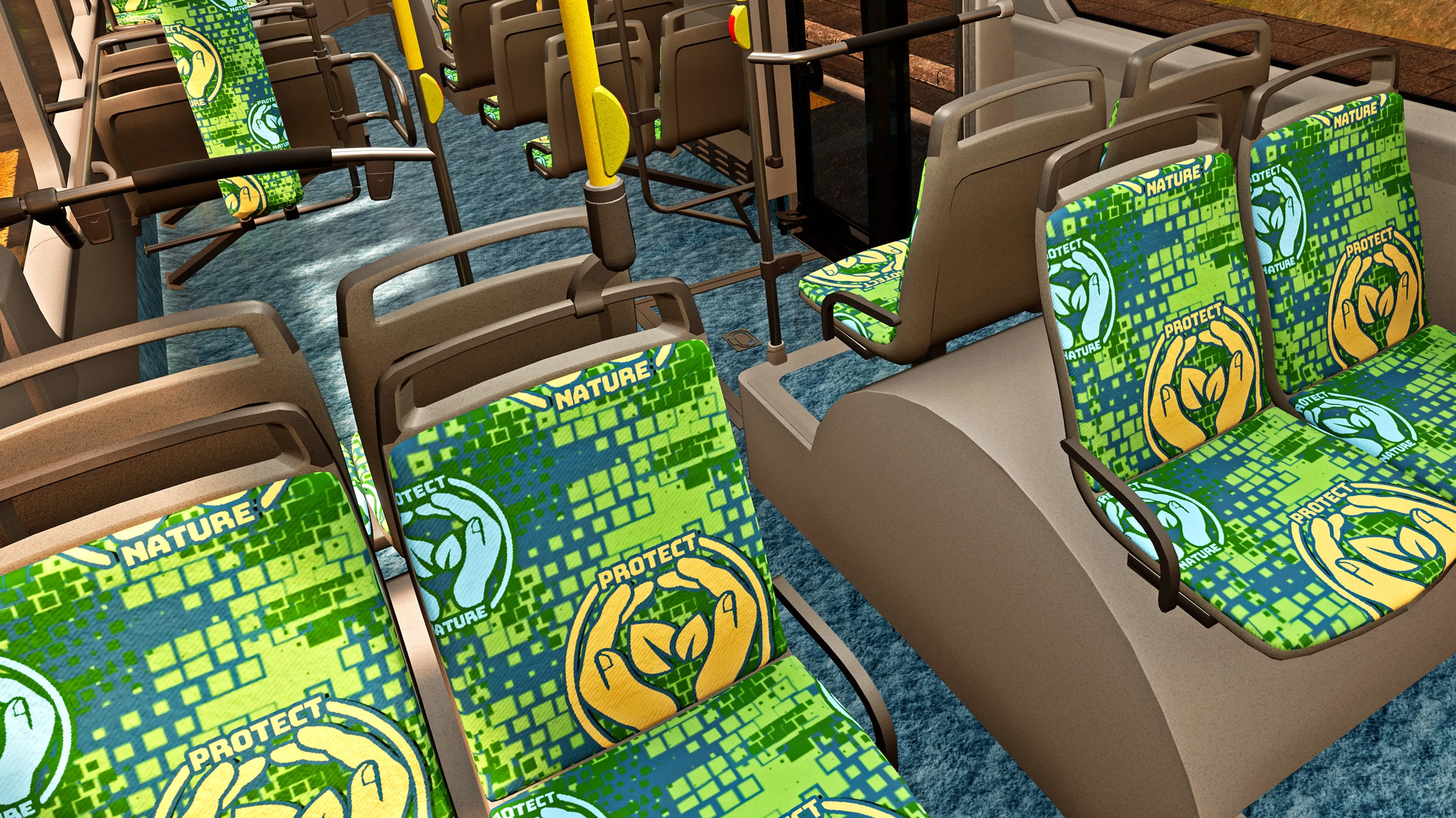 Bus Simulator 21 Next Stop - Protect Nature Interior Pack [PS4, PS5] - изображение 2