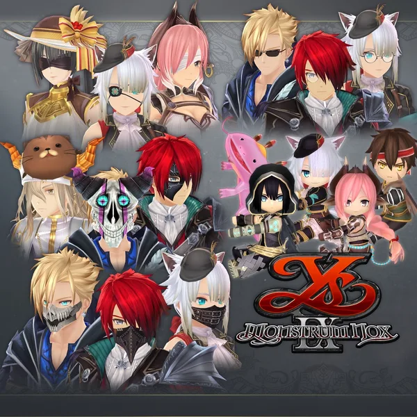 Ys IX: Monstrum Nox Attachments Bundle [PS4]