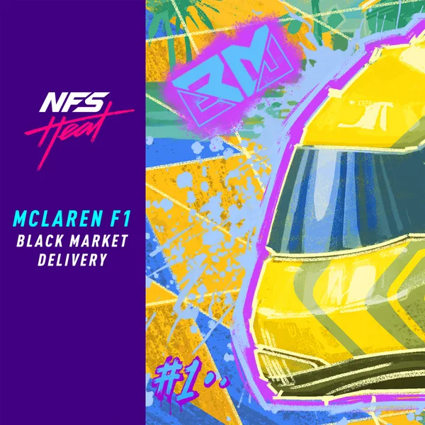 Need for Speed Heat - McLaren F1 Black Market Delivery [PS4]
