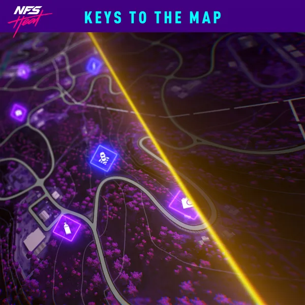 Need for Speed Heat - Keys to the Map [PS4]