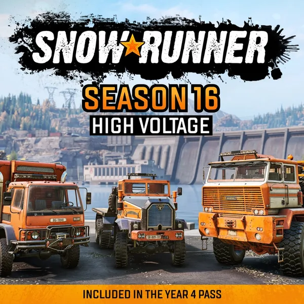 SnowRunner - Season 16: High Voltage [PS4,&nbsp;PS5]