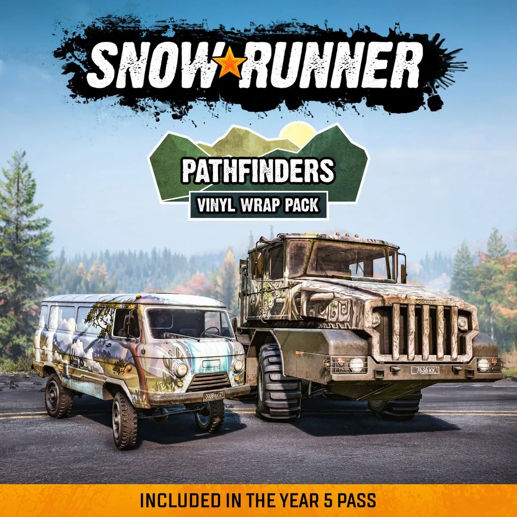 SnowRunner – Pathfinders Vinyl Wrap Pack [PS4,&nbsp;PS5] - изображение 1