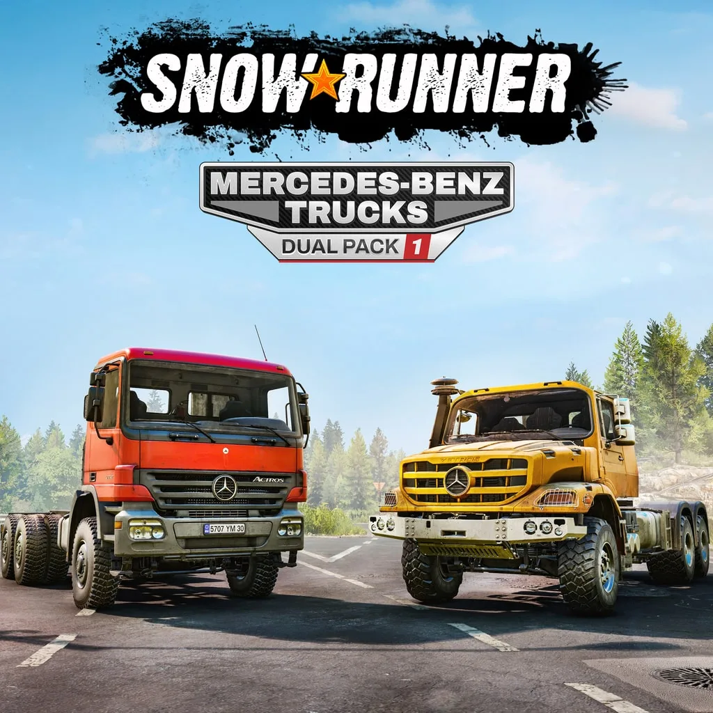 SnowRunner - Mercedes-Benz Trucks Dual Pack 1 [PS4, PS5] - изображение 1
