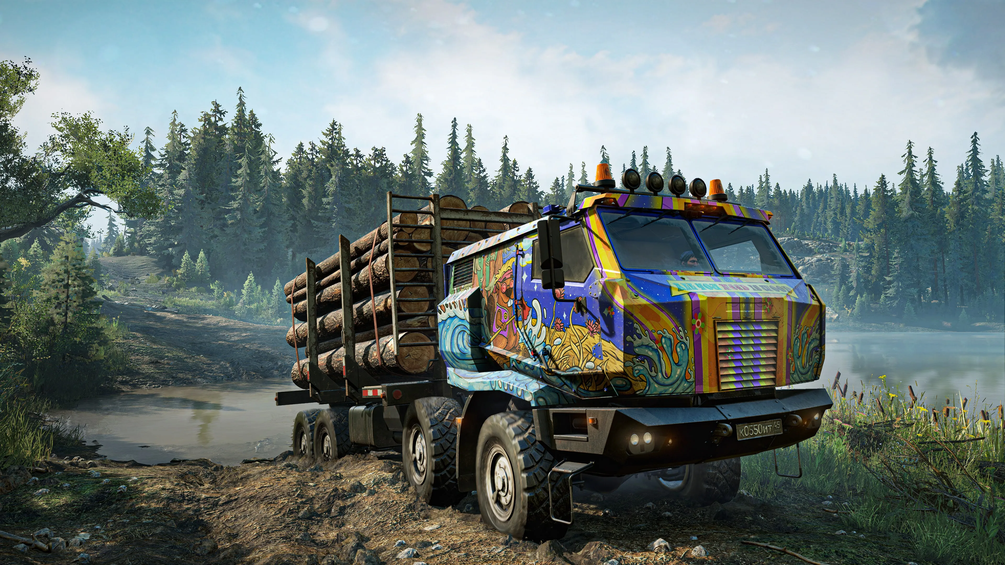 SnowRunner - Burning Bright Vinyl Wrap Pack [PS4,&nbsp;PS5] - изображение 4