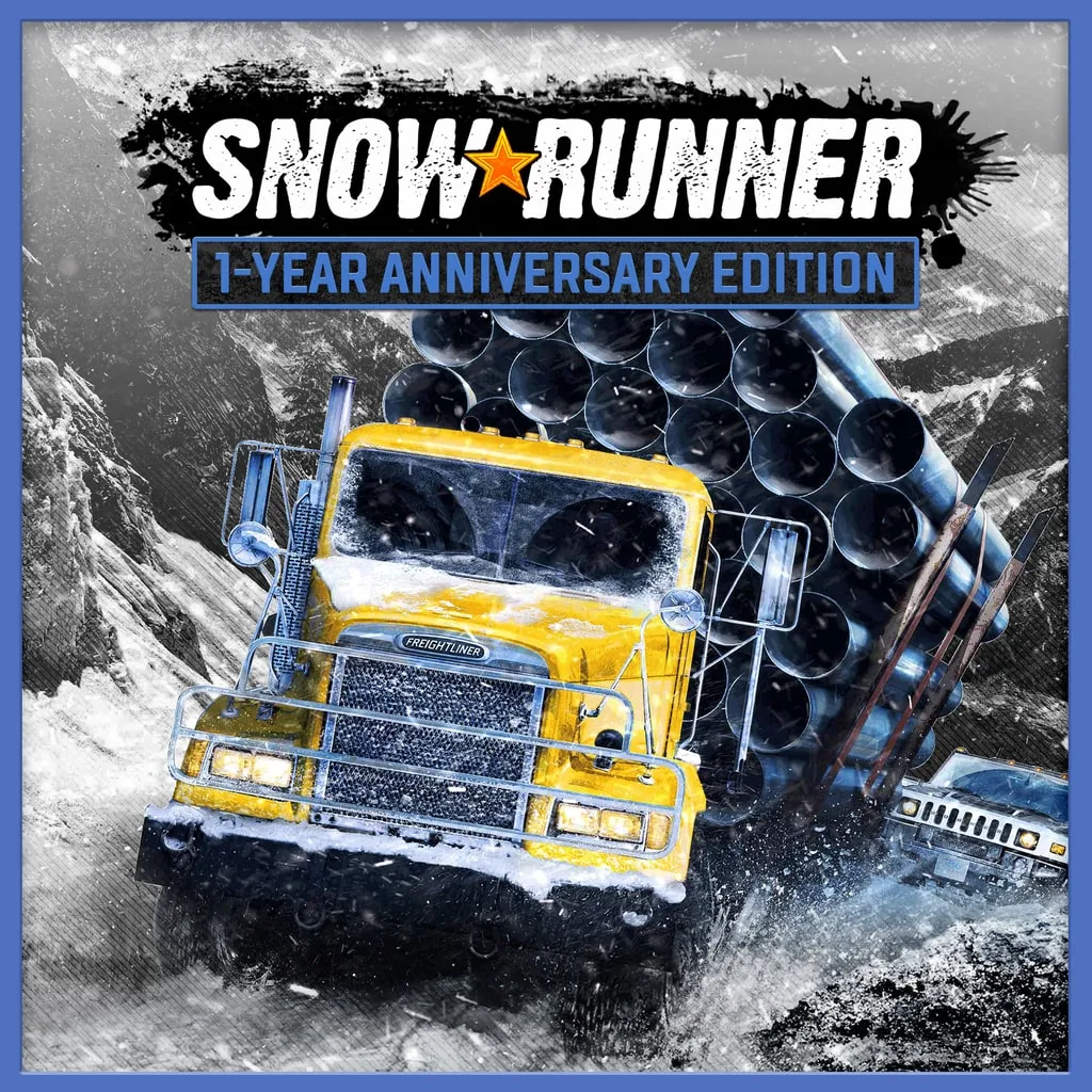 SnowRunner - 1-Year Anniversary Edition [PS4,&nbsp;PS5] cover