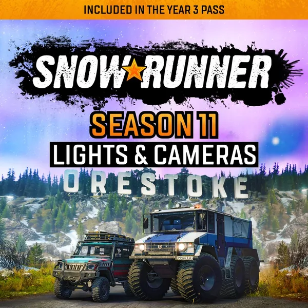 SnowRunner - Season 11: Lights & Cameras [PS4,&nbsp;PS5]