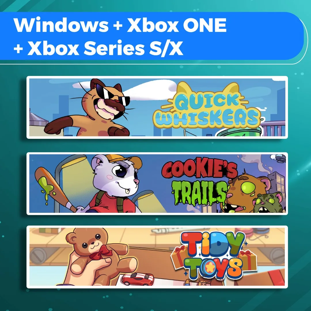 Quick Whiskers + Cookie's Trails +Tidy Toys (Bundle) [One,&nbsp;X|S] - изображение 1