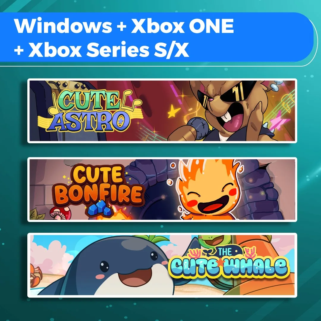 Cute Astro + Cute Bonfire + The Cute Whale (Bundle) [One,&nbsp;X|S] - изображение 1
