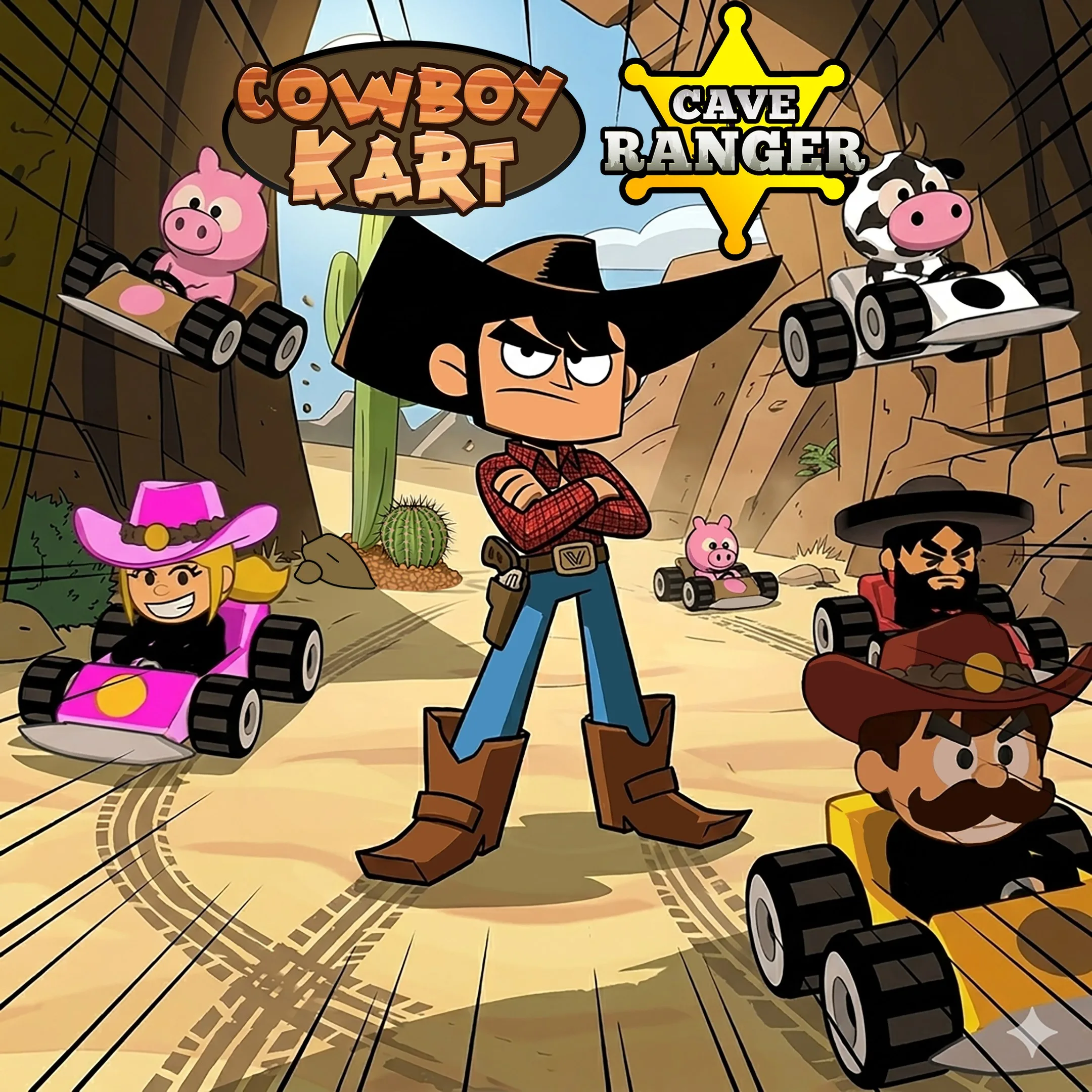 Cowboy Kart + Cave Ranger [One,&nbsp;X|S] - изображение 1