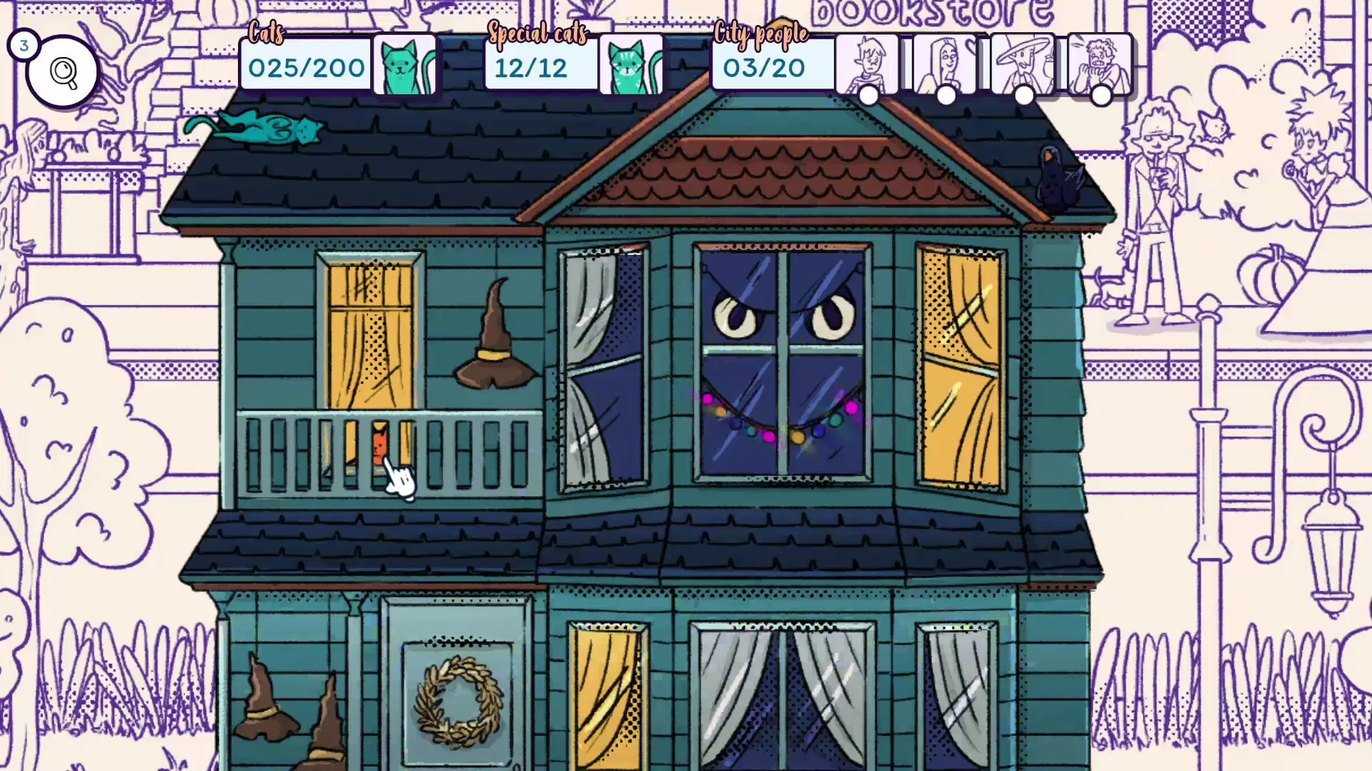 Hidden Cats in Spooky Town [One,&nbsp;X|S] - изображение 4