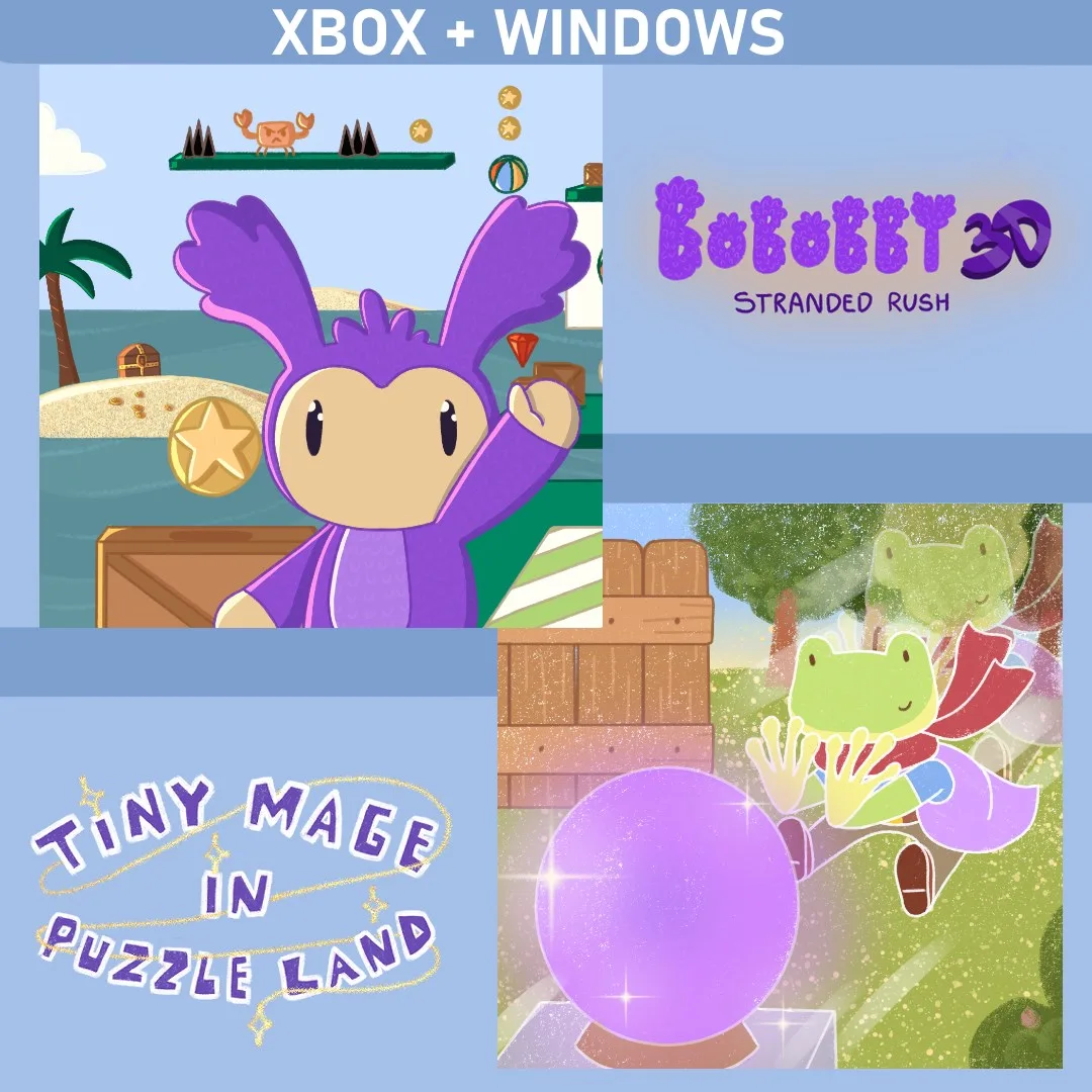 Bobobby 3D: Stranded Rush / Tiny Mage in Puzzle Land (Bundle) [One,&nbsp;X|S] - изображение 1