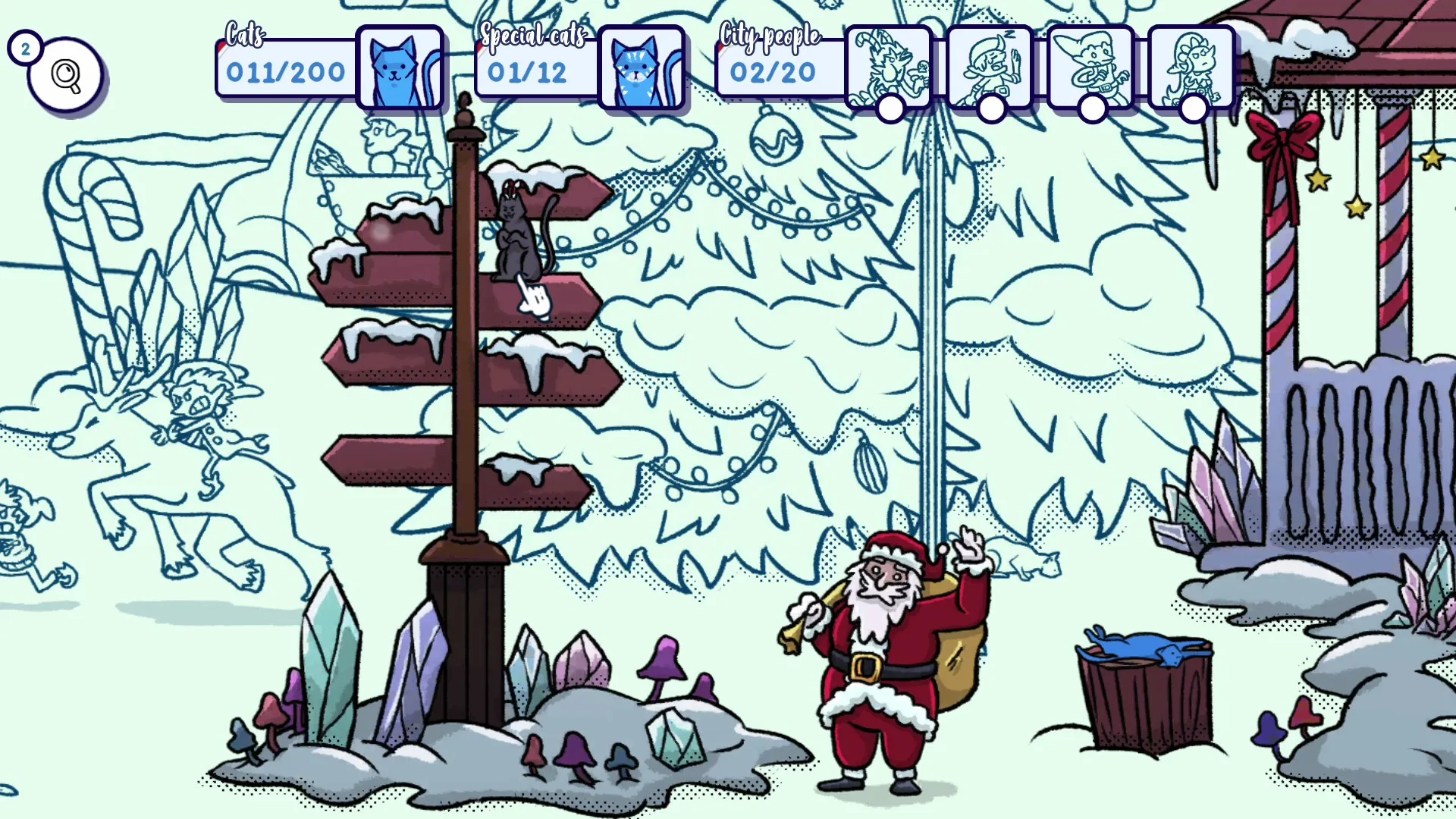 Hidden Cats in Santa's Realm [One,&nbsp;X|S] - изображение 3