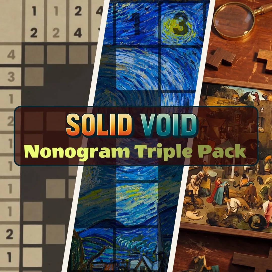Solid Void - Nonogram Triple Pack [One,&nbsp;X|S] - изображение 1