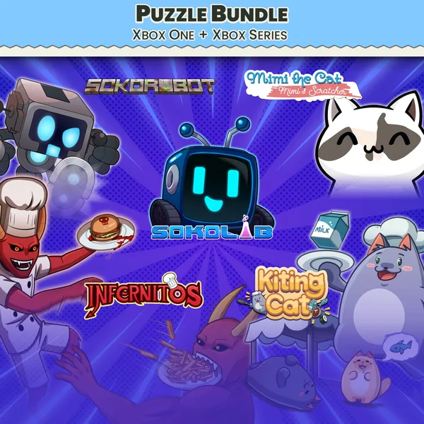 Puzzle Bundle Xbox - Sokorobot, Cat games, Infernitos and Sokolab [One,&nbsp;X|S]