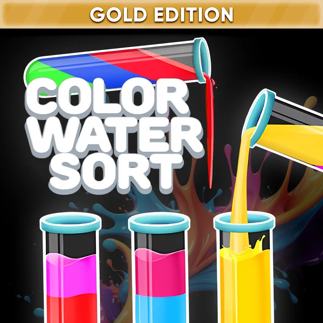Color Water Sort: Gold Edition [One,&nbsp;X|S] - изображение 1