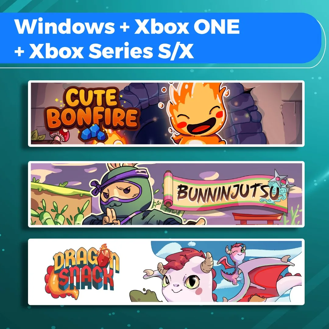 Cute Bonfire + Bunninjutsu + Dragon Snack (Bundle) [One,&nbsp;X|S] - изображение 1